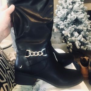 Nautica New! Women’s Tall Full Zip Boots, NWOT